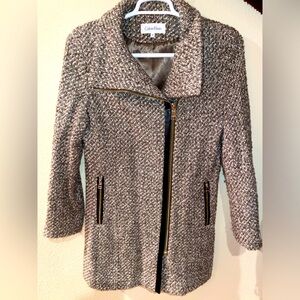 Calvin Klein Long Coat - Size Medium
